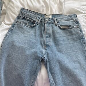 Agolde Classic Light Blue Jeans